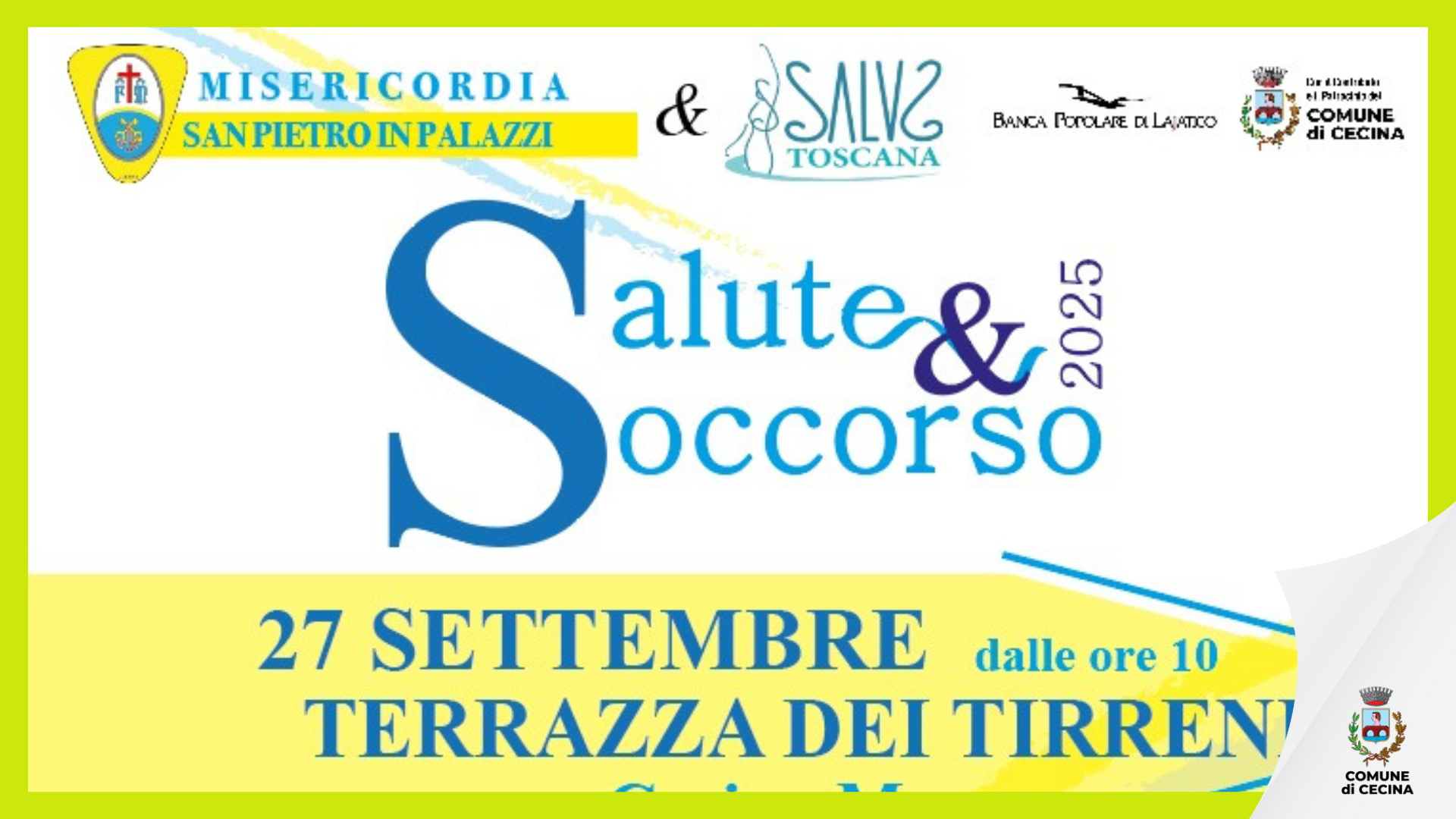 SALUTE E SOCCORSO 2025