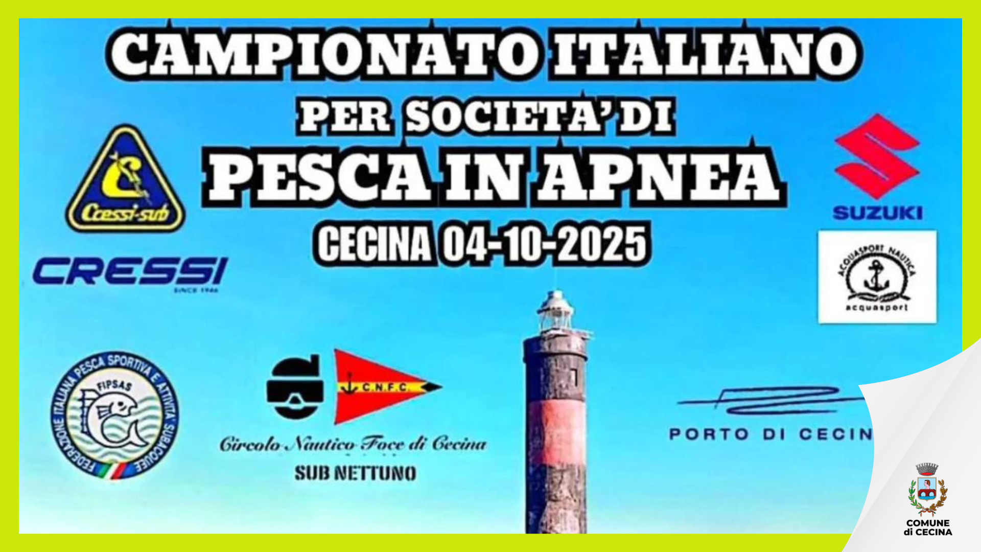 Campionato italiano per societ di pesca in apnea