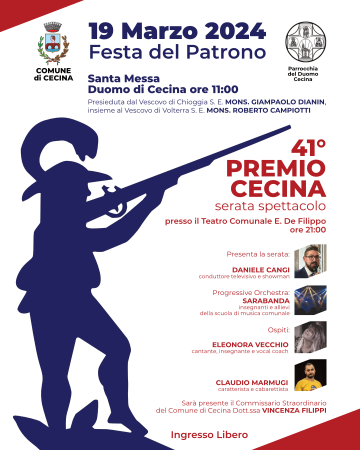 19 Marzo 2024 - Festa del Patrono - Premio Cecina