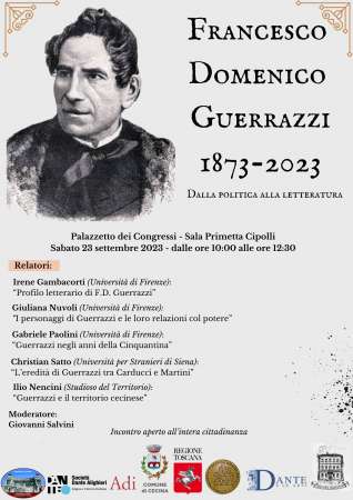 Francesco Domenico Guerrazzi  1873-2023. Dalla Politica alla Letteratura