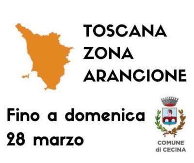 TOSCANA ZONA ARANCIONE 