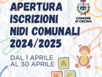 Apertura Iscrizioni Nidi Comunali 2024/2025 